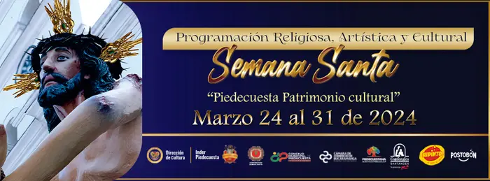 Todo lo que debe saber sobre la conmemoración de la Semana Santa en Piedecuesta 2024, una de las más destacadas en Santander y Colombia.